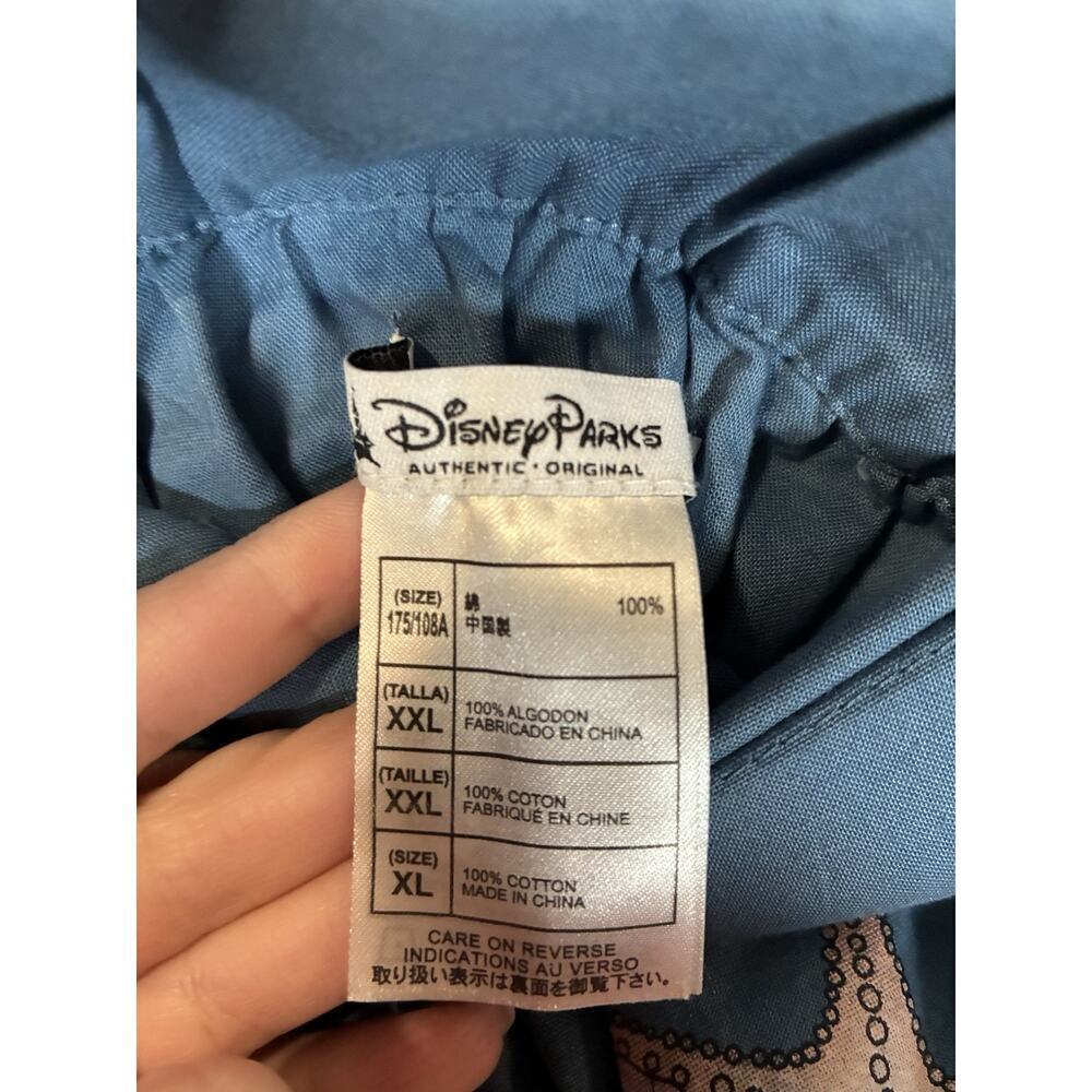Disney Parks Ariel Off Shoulder Blouse Women’s XL Smocked Boho Cottagecore Vaca - Picture 5 of 9